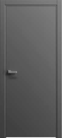 Межкомнатная дверь ORIGINAL 07 Шелк, (331) Грифельный шелк, 600/700/800*2000 мм «Sofia» в Ярославле